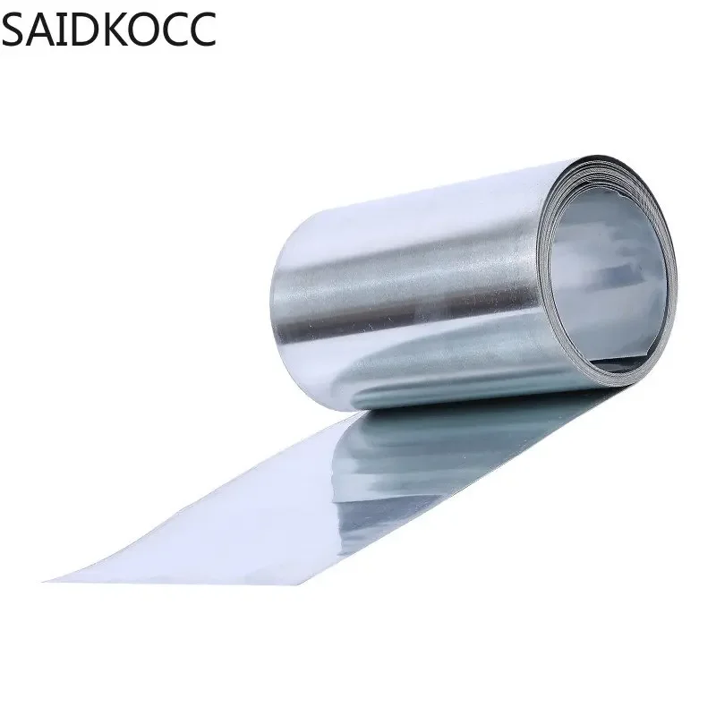 SAIDKOCC Support Customization Zn Zinc Foil Strip Sheet Roll Experimental Laboratory Lab Scientific Research University