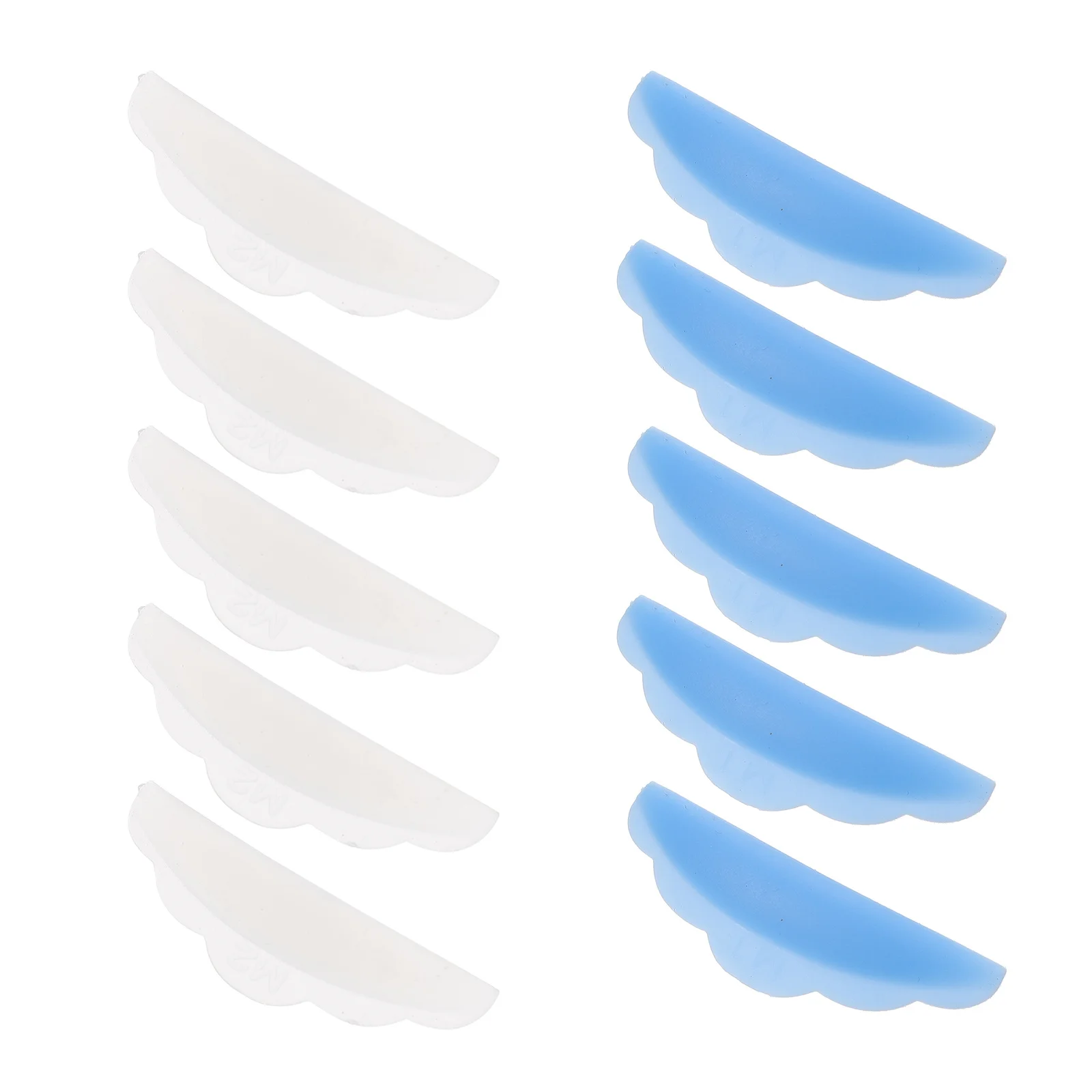 10 أزواج من وسادات تجعيد الرموش من السيليكون جوانات بيرم للرموش متينة وقابلة لإعادة الاستخدام لصالونات العناية بالجمال واستخدام حشية من السيليكون