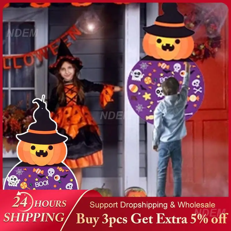 Three-dimensional Felt Cultivate Imagination And Creativity 2.1-10.5cm/0.83-4.13inch Cute And Fun Styling Halloween Pumpkin Felt