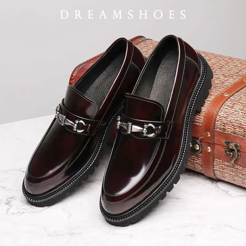 

2025 Size 38-48 Leather Shoes Casual Business Shoes for Men Dress Tenis De Hombre Moccasins Mokasin Tenis Caballero Designer