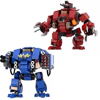 MOC-175634 Ballistus Dreadnought Mecha Warrior Model Battle Robot Puzzle Building Blocks Bricks Assemble Toys Creative Kids Gift