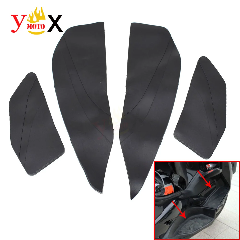 

X-MAX300 19-22 Scooter Upper/Lower Front Rubber Footrest Foot Ped Pad Pedal Skidproof Mat Cushion For Yamaha XMAX 300 2019-2022