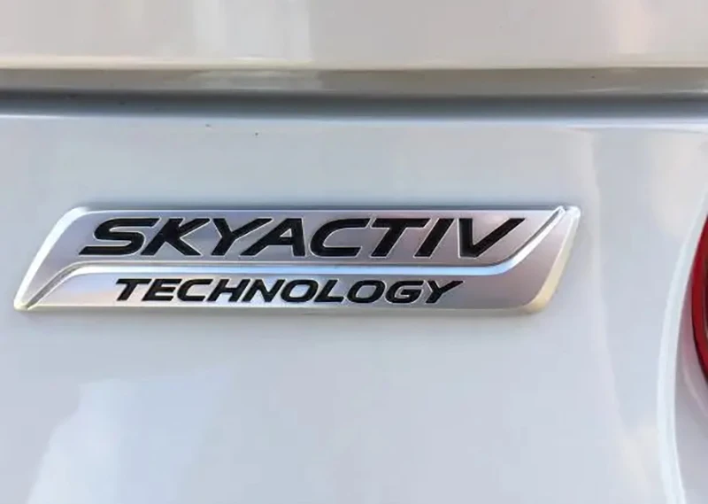 ABS 3D Car SKYACTIV TECHNOLOGY Logo Emblem Badge Decal Rear Trunk Sticker For MAZDA 3 5 6 CX-3 CX3 CX-5 CX5 CX-7 CX7 MX-5 ATENZA