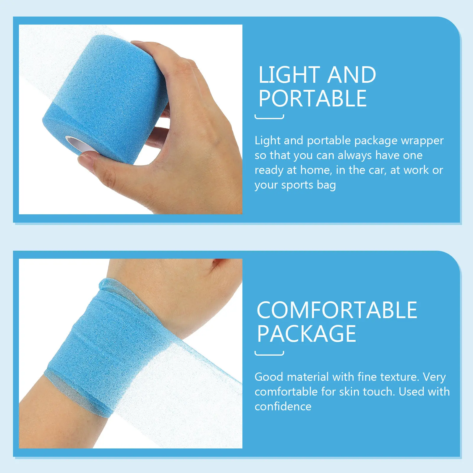 

Multi-Function Badminton Racket Shockproof Film Professional Athletic Wrap Convenient Sports Tape Breathable Elastic