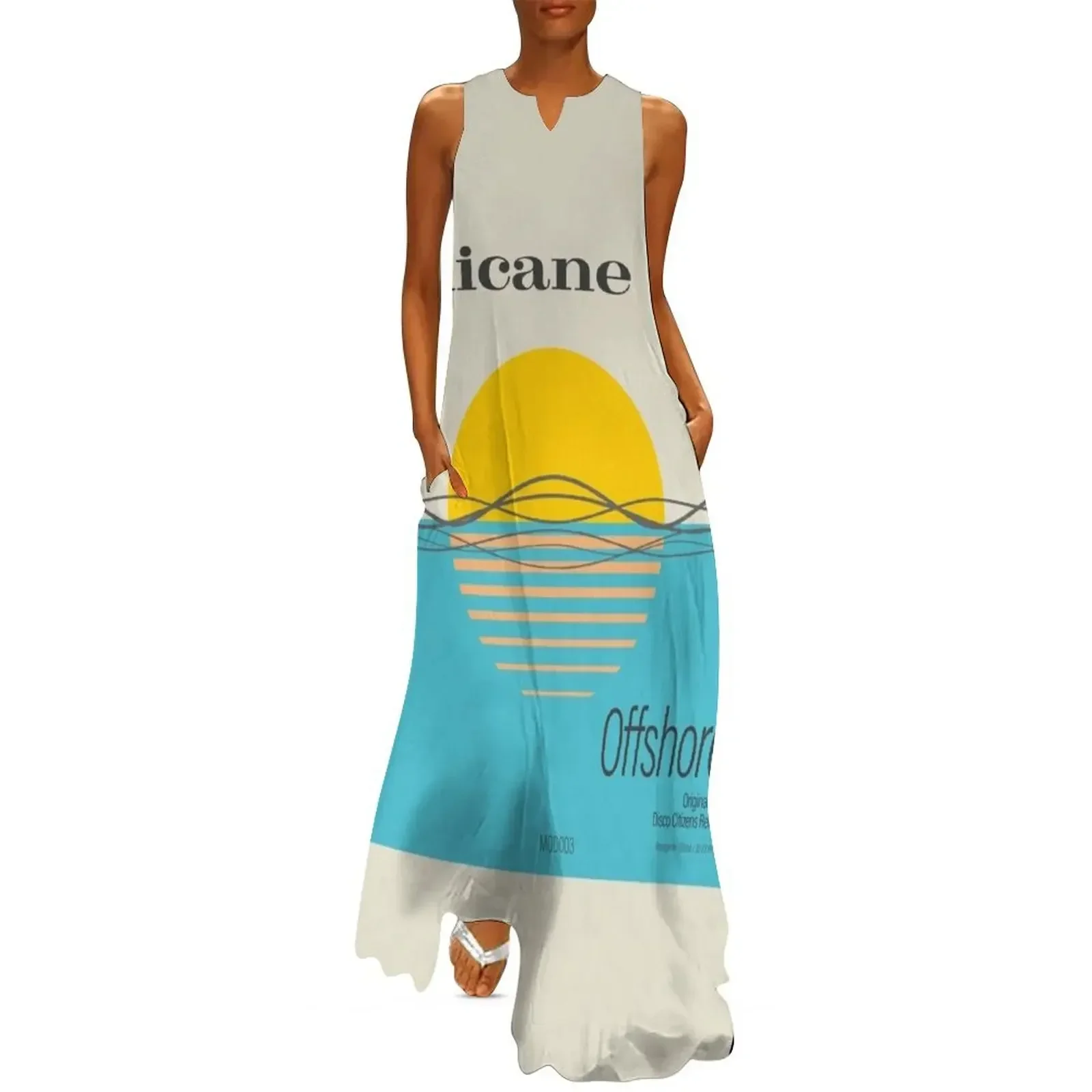 

Chicane - Offshore Long Dress evening dress women Clothing summer dress Women's long