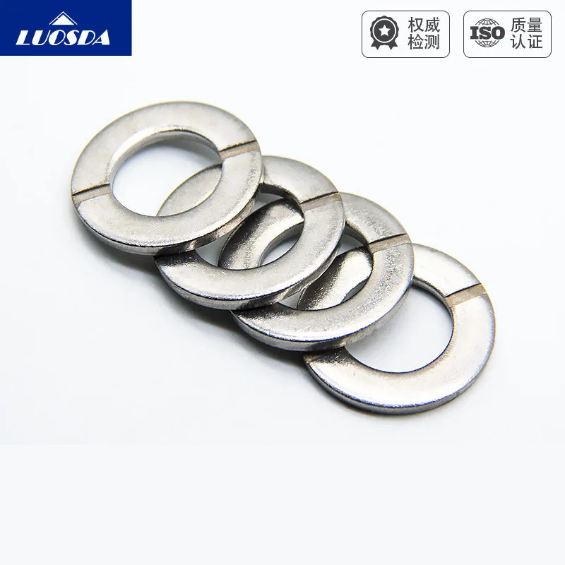 304 Stainless Steel TC4 Titanium Alloy Vacuum Vent Grooved Flat Washer Air Release Slot Washer M2 M3 M3.5 M4 M5 M6‑M20 for High