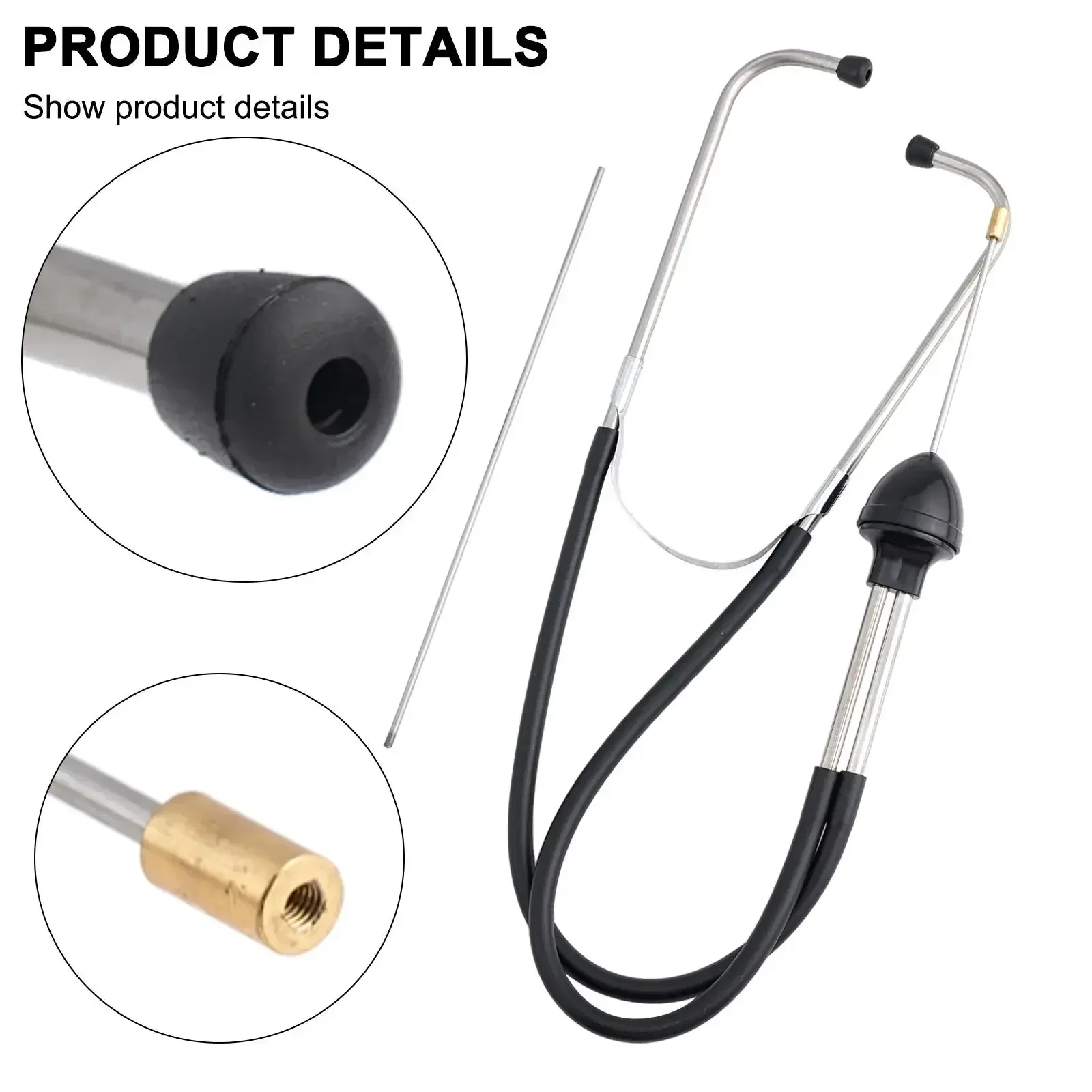 Quality Car Stethoscope Accessories 1pcs 1x Automotive Stethoscope Engine Diagnostic Listen Noise Mechanics Probe Tool