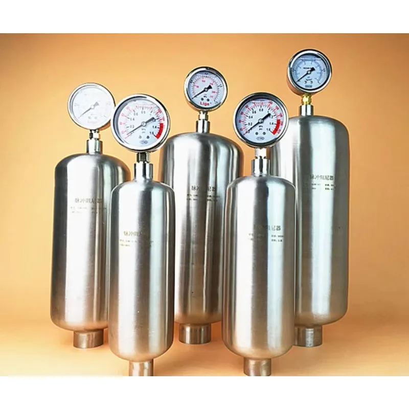 Stainless Steel Air Type Pulse Damper Valve for Reduction Pipeline Pulsation System