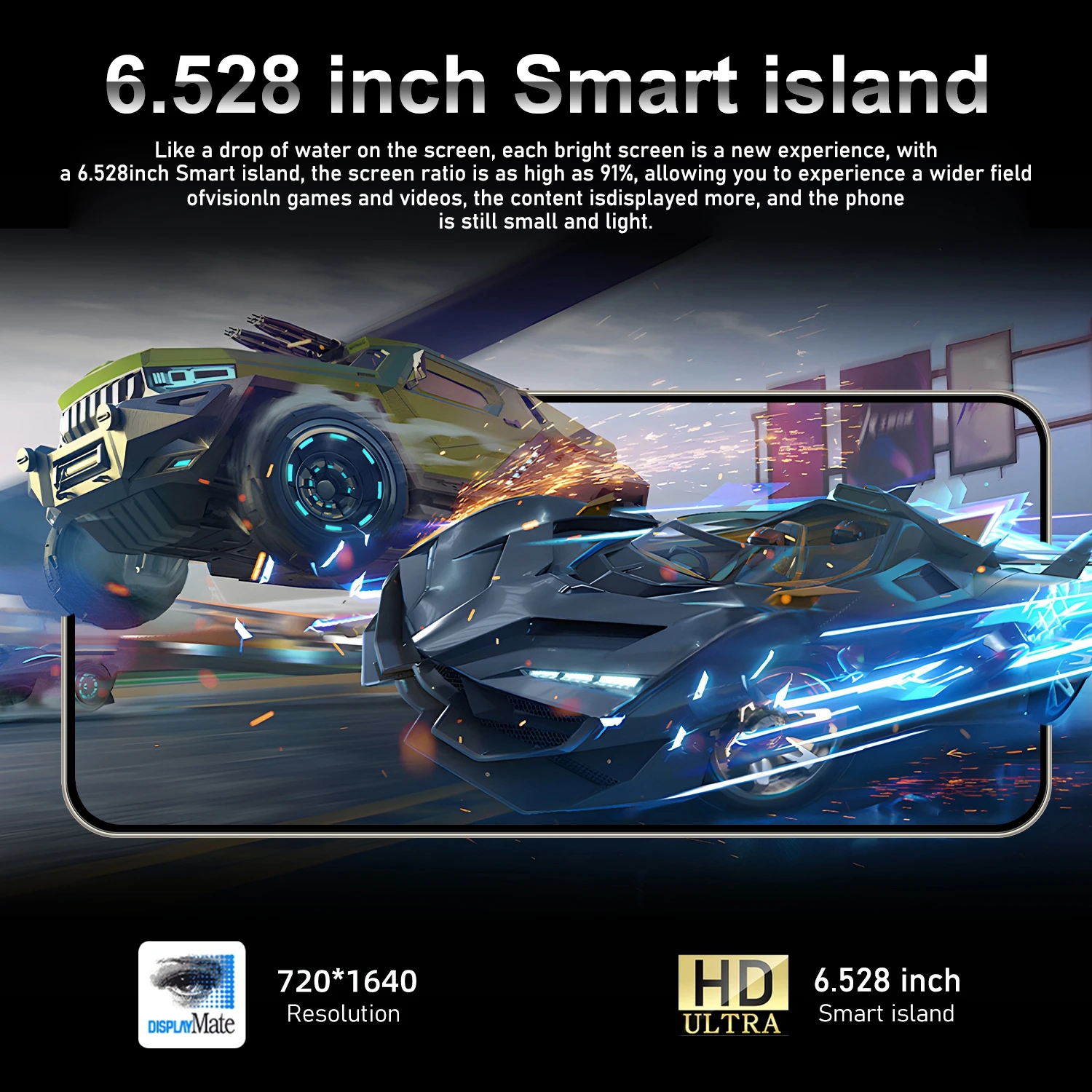 FUFFI-S24 Pro، هاتف ذكي Android، 6.528 بوصة، 3+32 جيجابايت ROM، بطارية 4000 مللي أمبير في الساعة، 2+8 ميجابكسل، هاتف محمول، Google Play، SIM مزدوج، هواتف محمولة #3