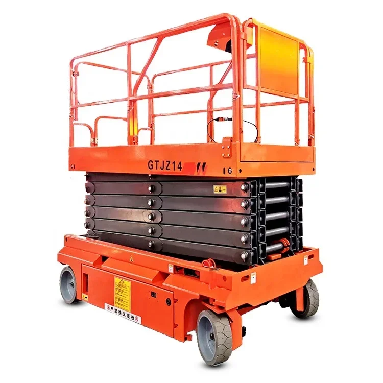 For 8M 10M 12M 14M self-propelled scissor lift table work platforms