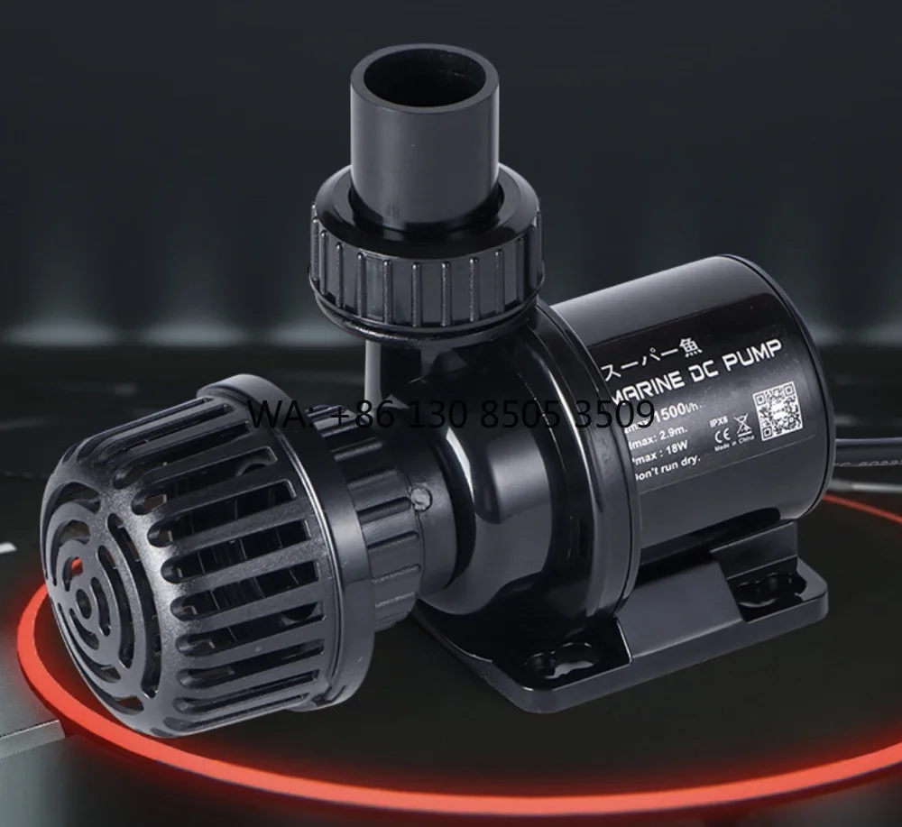 Frequency Conversion Energy Saving Silent Submersible Fish Tank Water Pump Bottom Suction for Fish Tank Water Filtration DC1