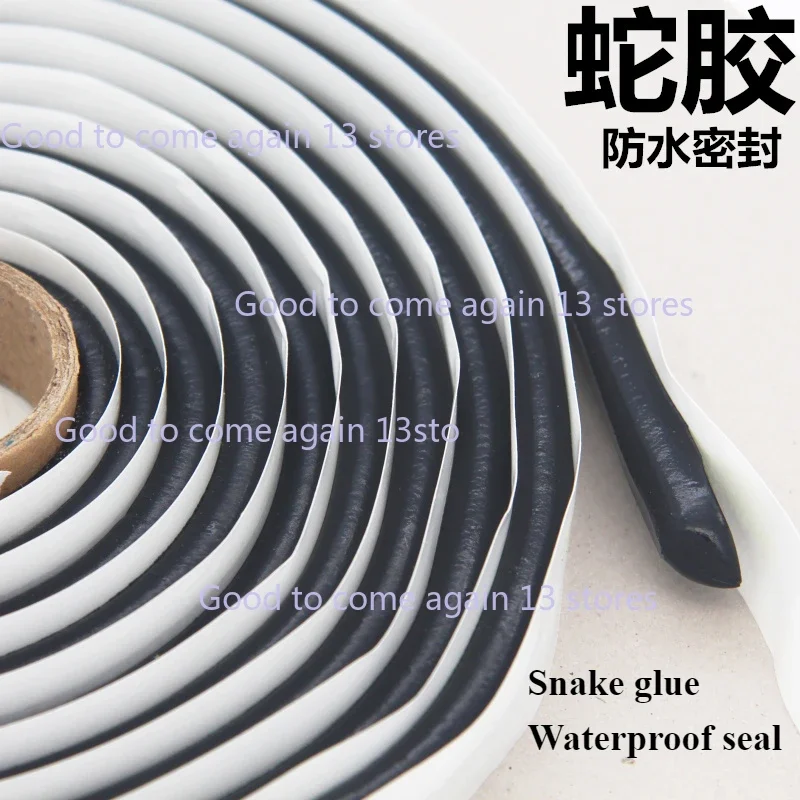 

Vaccum Bagging Tacky Tape 9mm*4M High - Tack High - Temp Bag Seal Black Sealing Tape for Vaccum Bagging Butyl Glue Self-adhesive