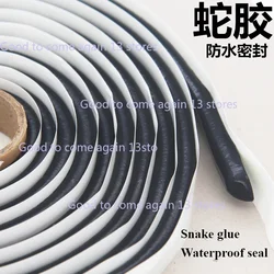 Vaccum Bagging Tacky Tape 9mm*4M High - Tack High - Temp Bag Seal Black Sealing Tape for Vaccum Bagging Butyl Glue Self-adhesive