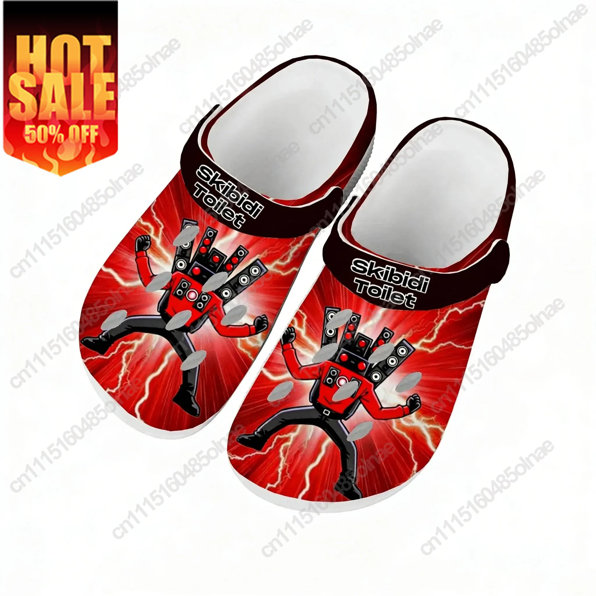 Titan Speakerman Sandals Men Women Teenager Fashion Water Shoes High Quality Garden Breathable Comfort Beach Custom Slippers
