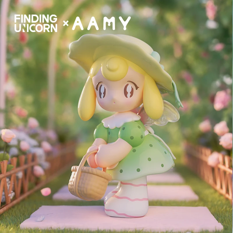 

AAMY Picnic With Butterfly Series Blind Box Toy Caja Ciega Kawaii Doll Action Figure Toys Anime Collectible Model Mystery Box