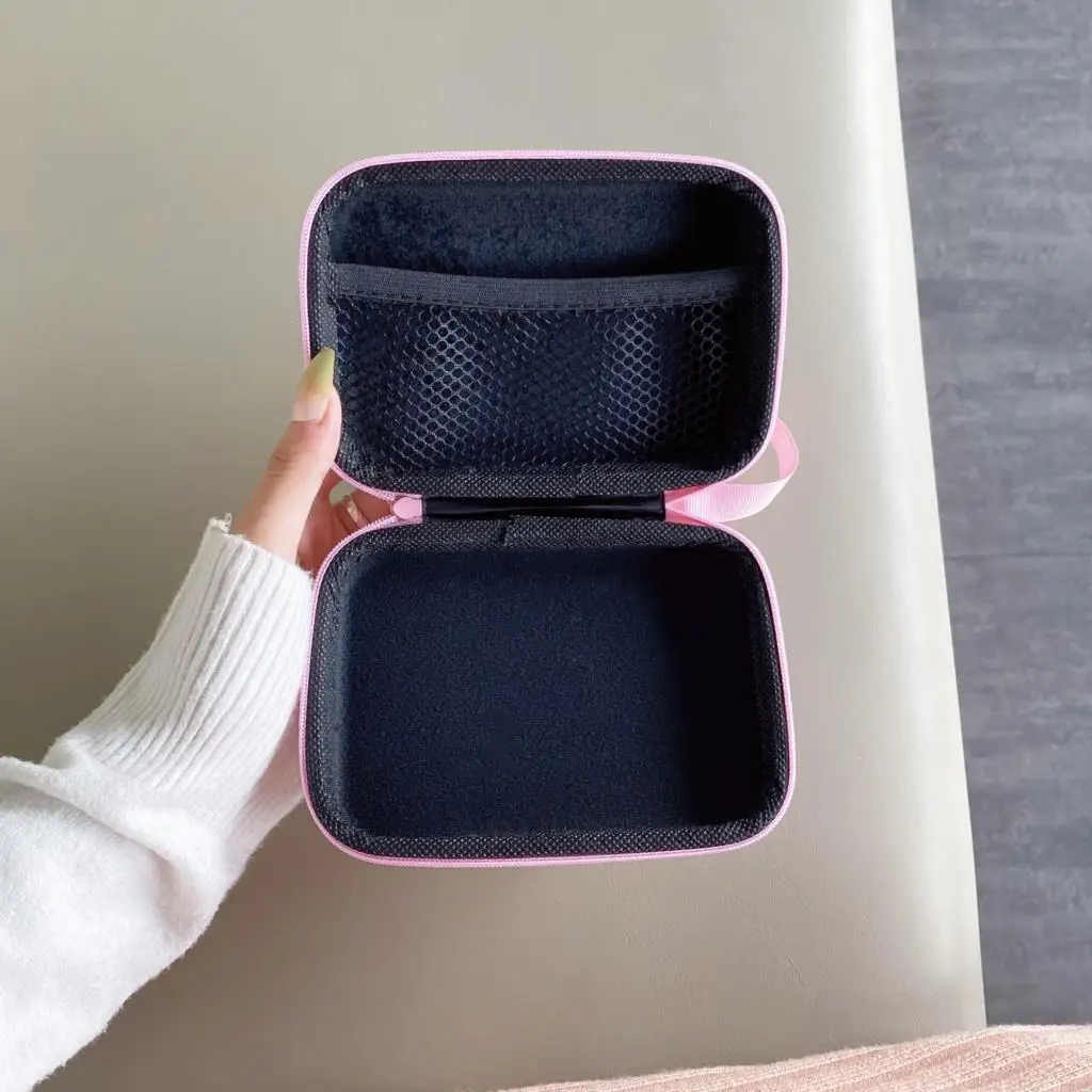 9.5cm*13.3cm Earphone Box EVA Portable Zipper Storage Bag Pouch For Headphone USB Data Cable Organizer Accessories