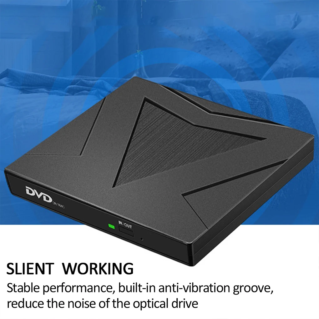 External DVD Player Read-write Drive Burner Household DVD-RW Writer Reader