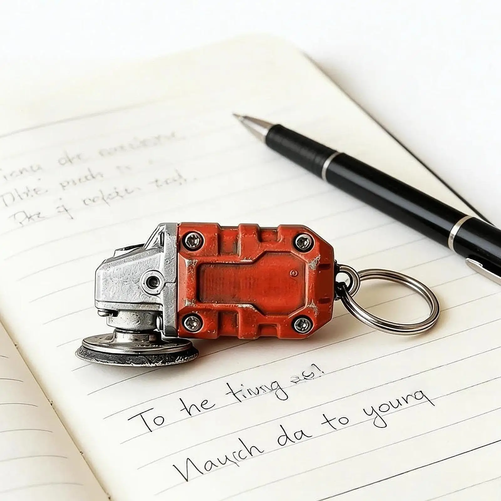 พวงกุญแจเครื่องบดมินิสุดเทรนดี้ พวงกุญแจตุ๊กตาเหมือนจริงสำหรับกระเป๋าถือ กระเป๋าเป้สะพายหลัง ของสะสม ของขวัญ