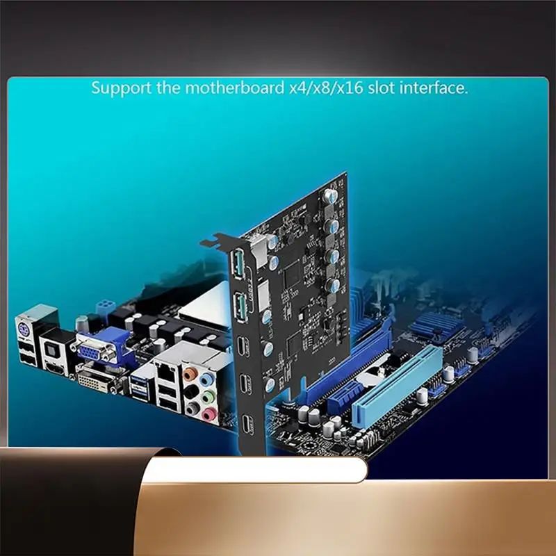

Black Expansion Card Plastic Expansion Card PCI Express Expansion Card PCI-E Add On Cards Riser For PC Windows 10/8/7 And MAC