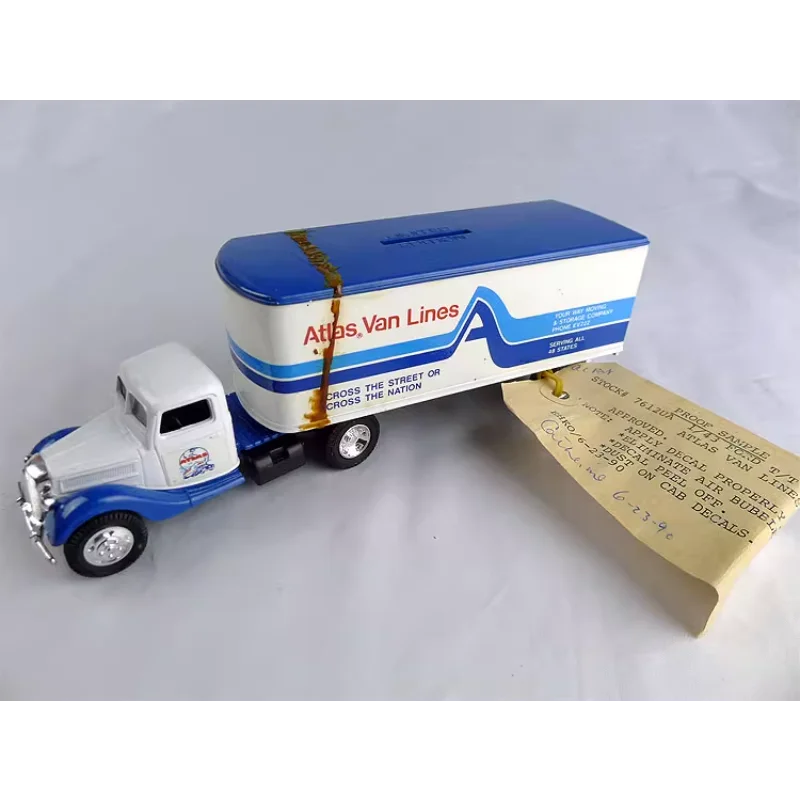 

Diecast ERTL 1:43 Scale Ford Atlas Van Lines Classic Alloy Car Model Collectible Toy Gift Souvenir Display Ornament