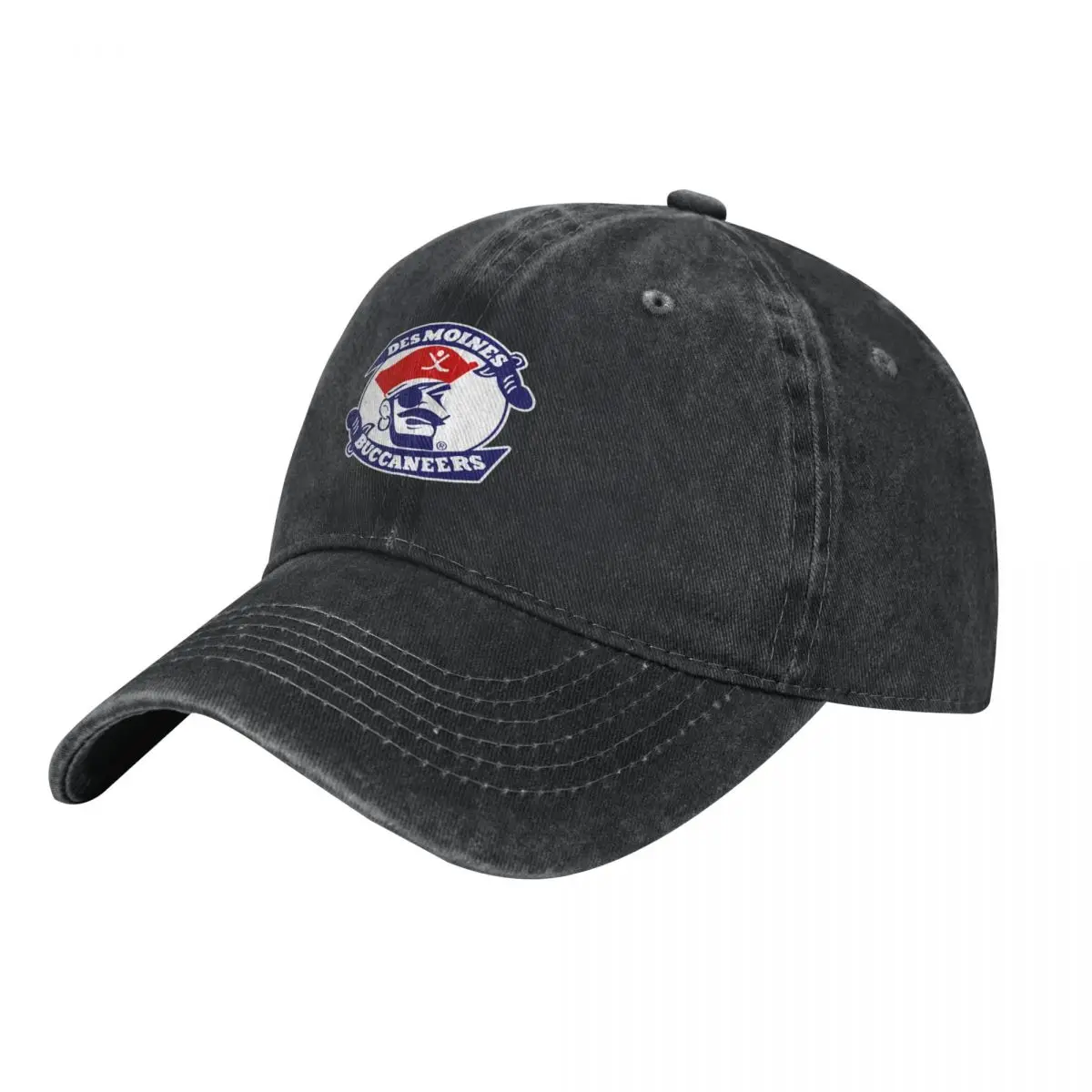 des moines buccaneers hockey Baseball Cap hard hat tea Hat Rave Sun Cap Women's Beach Outlet 2024 Men's