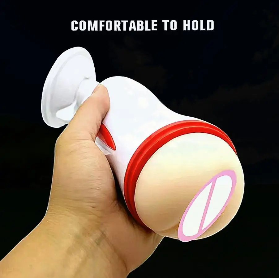 المزدوج قناة المهبل الشرج جهاز استمناء المهبل الاصطناعي جيب كس القضيب مضخة هزاز ذكر الاستمناء كأس الجنس لعب #5