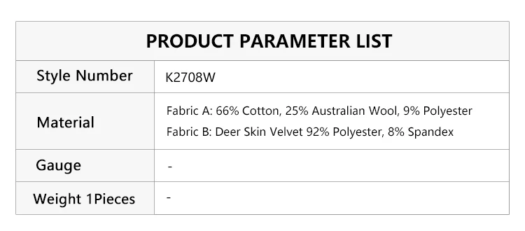 K2708W Hochwertige Luxus-Damenbekleidung, 66 % lange Stapel-Baumwolle, 25 % australische Wolle, Freizeithose, Damenhose – Detail 1