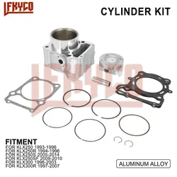 Motorcycle Accessories 78mm Engine Part Cylinder Kit 300CC Motor for Kawasaki KLX 250 KLX250 R/S/SF KLX300R Equipments Motoblock