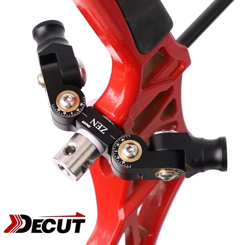 Decut Recurve Bow Balance Rod V Bar Archery Stabilizer Convertible Angle Connect Seat Balance Rod Damping V bar Bow accessoryes