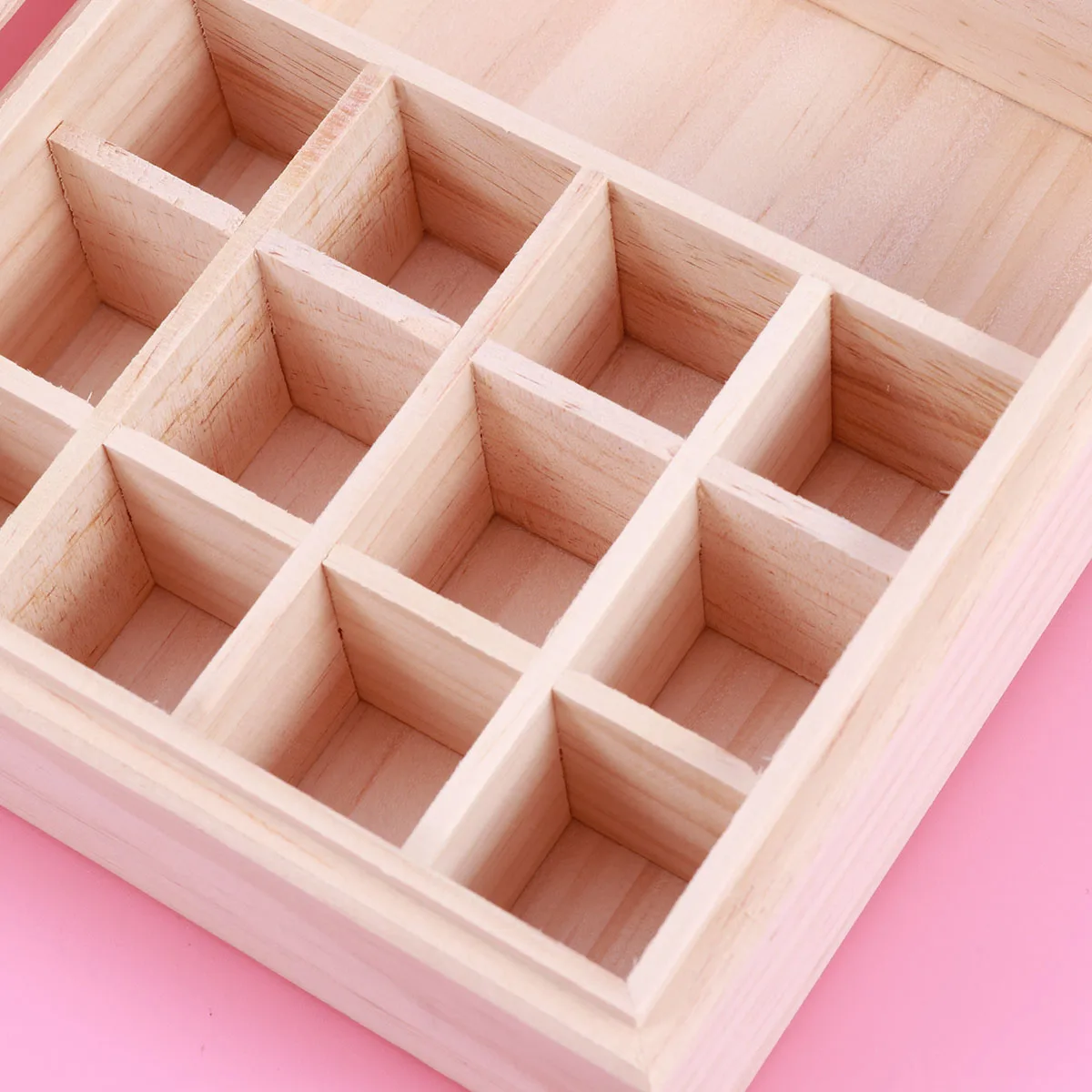 

Wooden Essential Oil Storage Box Lightweight Sturdy Organizer Holder Travel Carry Case For Oil Bottles Display Bag
