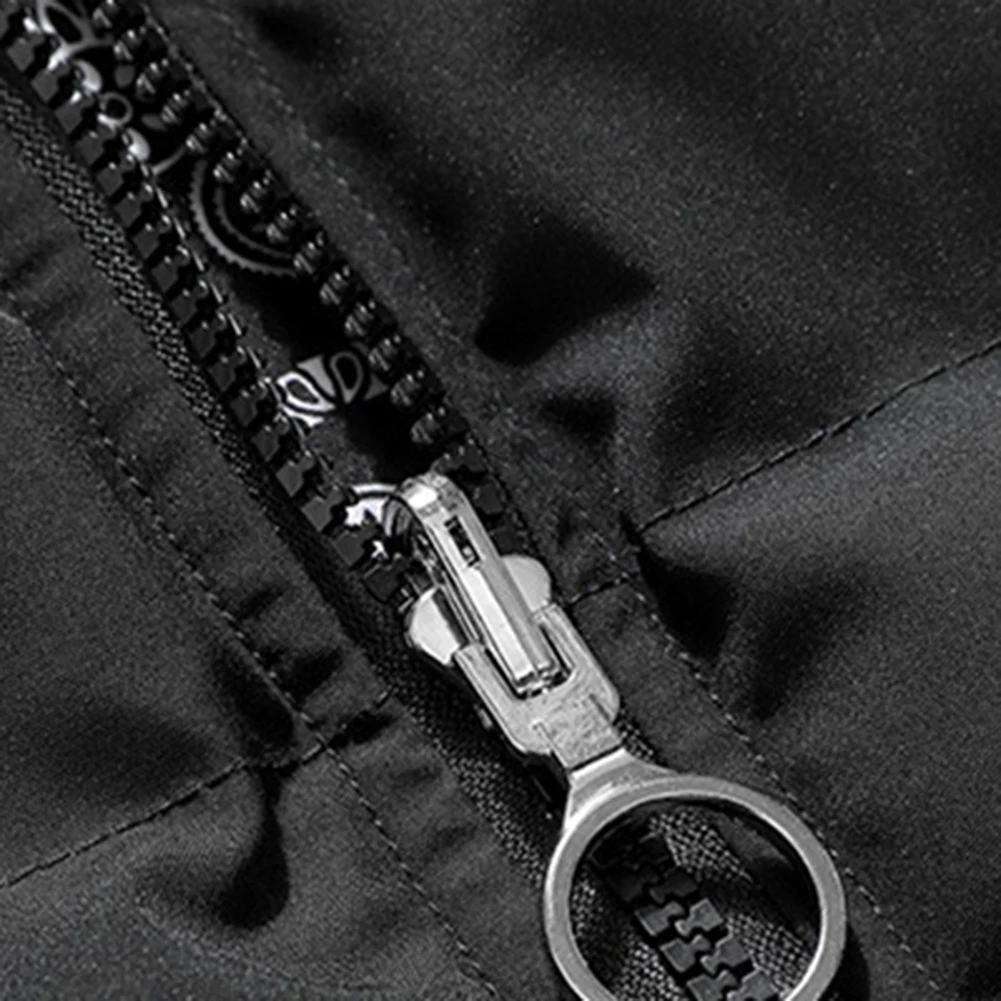 

Casual Daily Wear Black Mens Reversible Coat Thickened Plus Size Parka Casual Parka Thickened Lining Casual Daily