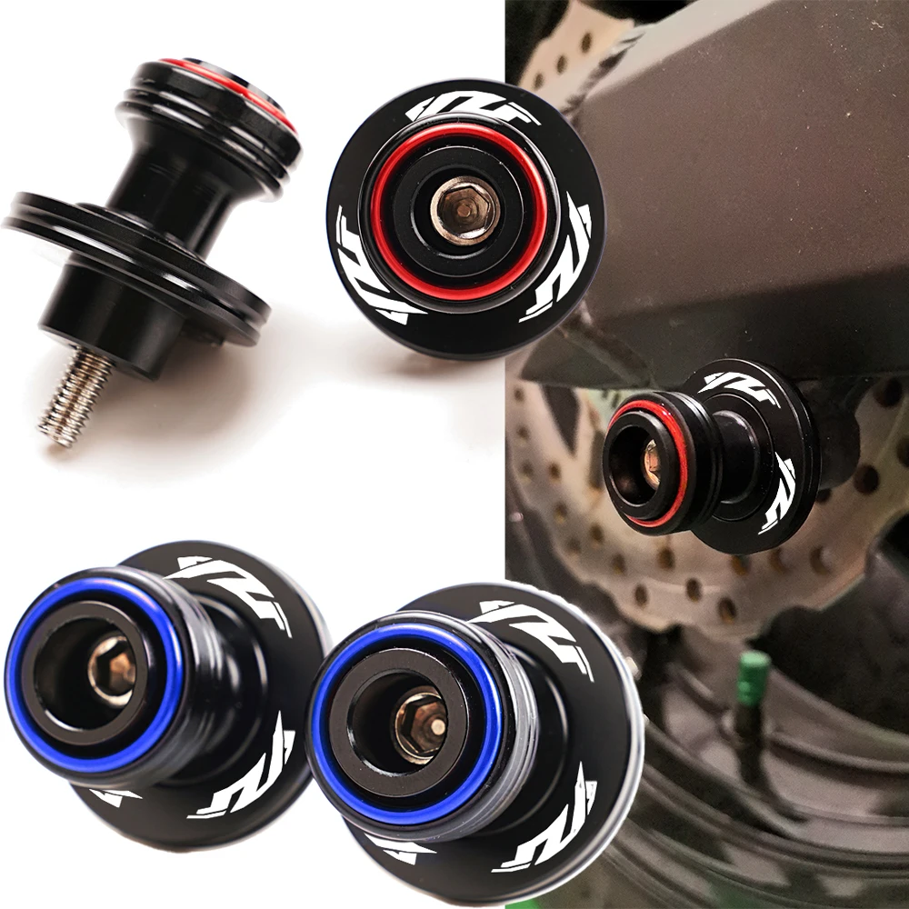 

For Yamaha YZF R7 R9 R3 R25 R6 R1 2013-2023 2024 Motorcycle Accessoires M6 CNC Swingarm Spools Slider Rear Swing Arm Cover Stand