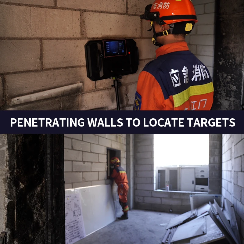 LSJ Rated Search And Rescue Equipment Multi-Target 3D Positioning Radar Life Detector Testing Equipment