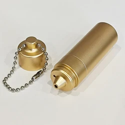 Fashion Metal Golden Oil Storage Bottle For Zippo ZORRO Lighter Storage Jar Smoking Gadgets Outdoors Supplies