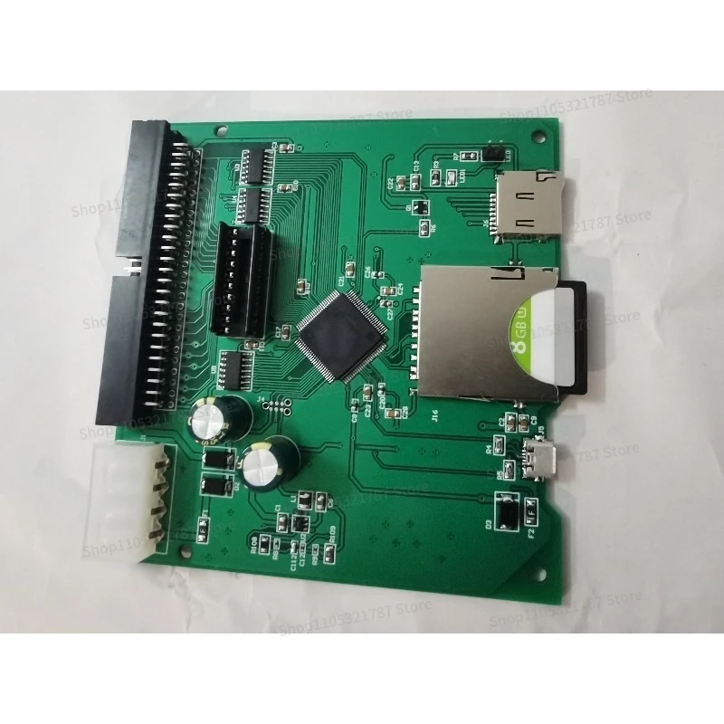 SD Card Replaces The Old SCSI 50-pin Hard Disk Circuit Board