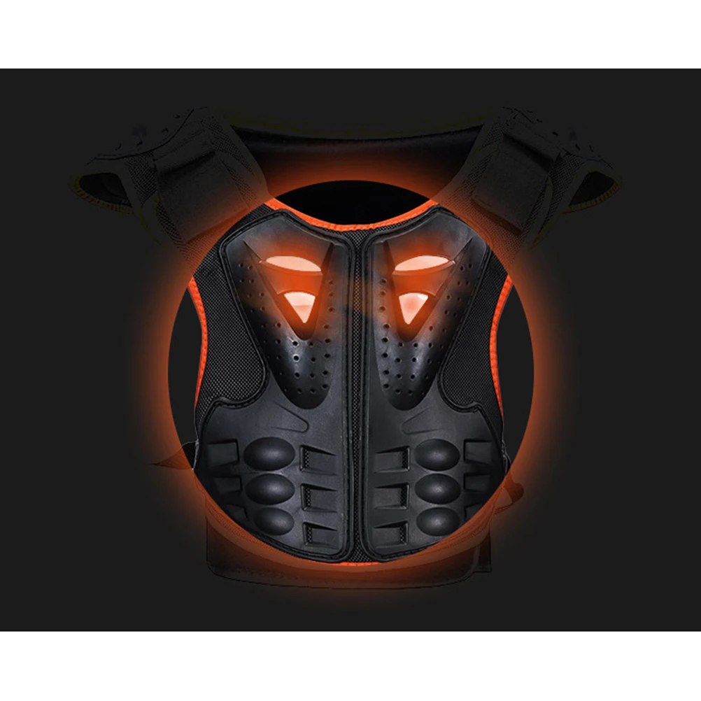 

PVC EVA Protective Vest for Kids Adjustable Waist Cycling Motorcycle Protective Gear Motorcycle Body Care Gear Martial Arts