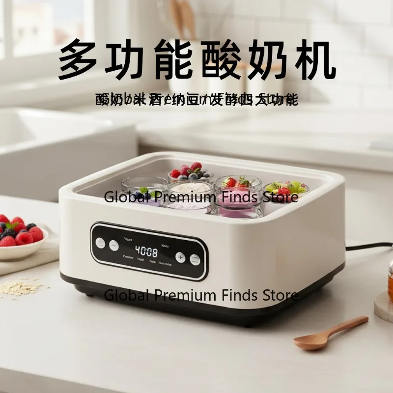 1.6L Smart Yogurt Maker Fully Automatic Household Fermentation Machine for Natto Rice Wine