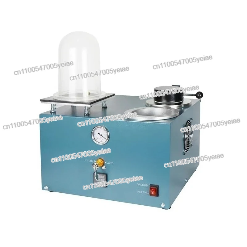 لآلة فرن صهر الفراغ للاستثمار وصب المجوهرات سعة 4 لتر، مصبوب مجوهرات كايا الذهبية والفضية