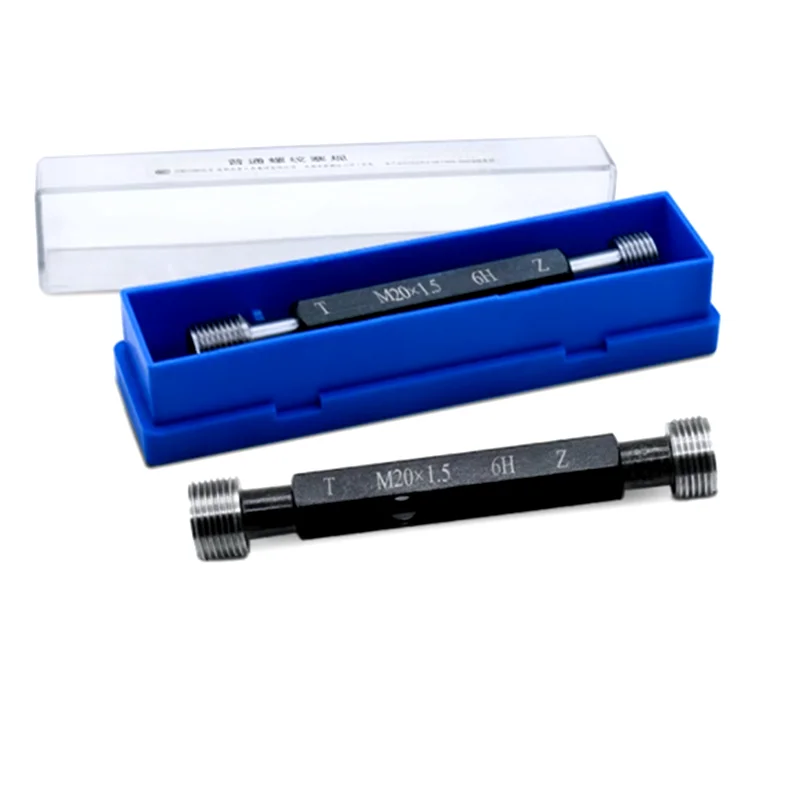 

1PCS Steel Mer-cury Gage Fine Thread Plug Gauge 6H M21 M22 M23 M24 Thread Distance 1.5 1 0.5