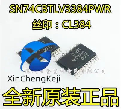 

30 шт. оригинальные новые SN74CBTLV3384PWR CL384 переключатель цифровой шины IC TSSOP-24