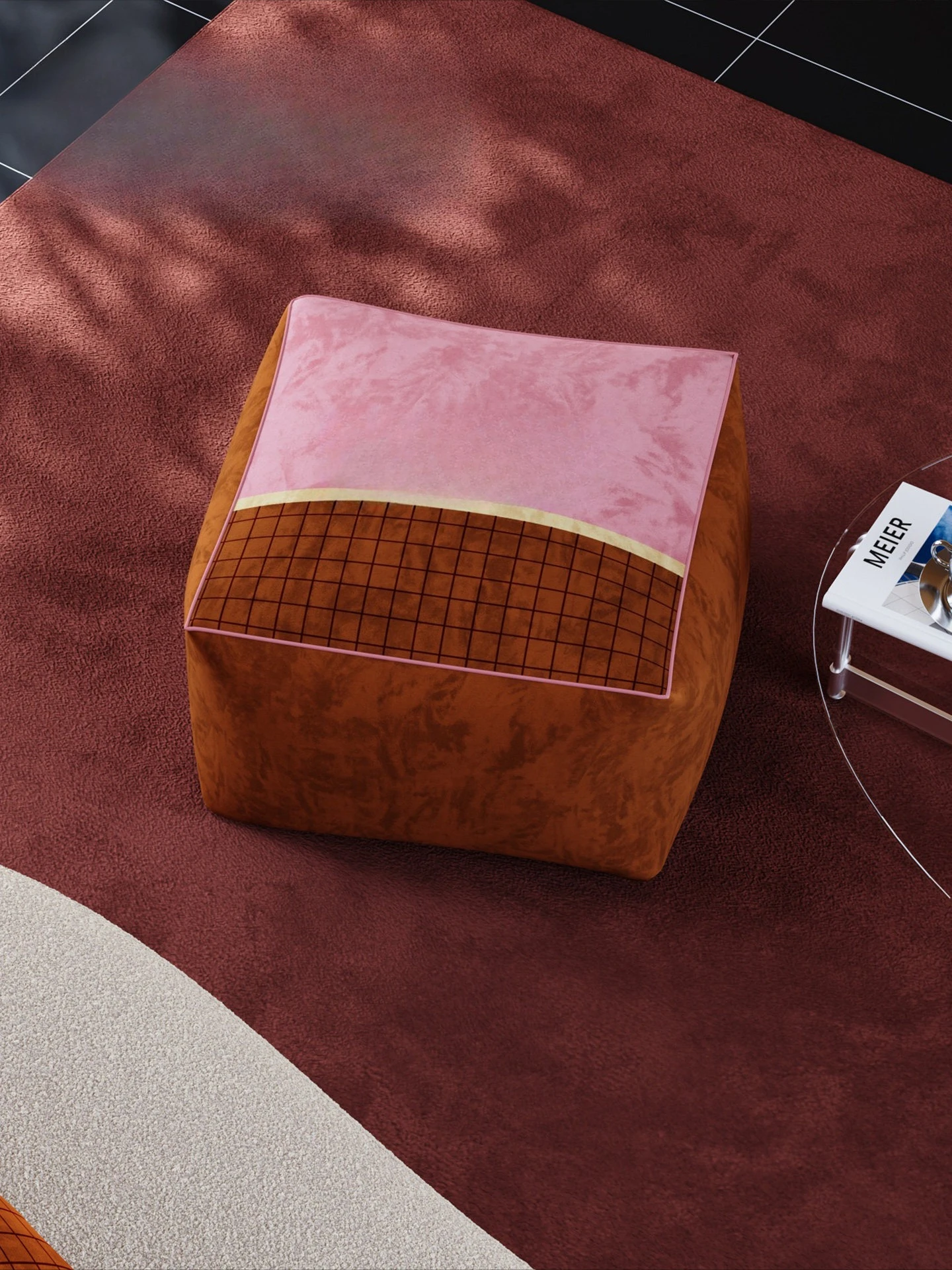 Seat pier Korean seat cushion balcony bedroom tatami household seat cushion