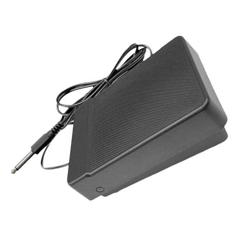 Sustain Pedal for Keyboard, 6.35mm 3.5mm Foot Sustain Pedal Footswitch for Electronic Keyboard Piano Musical Instruments