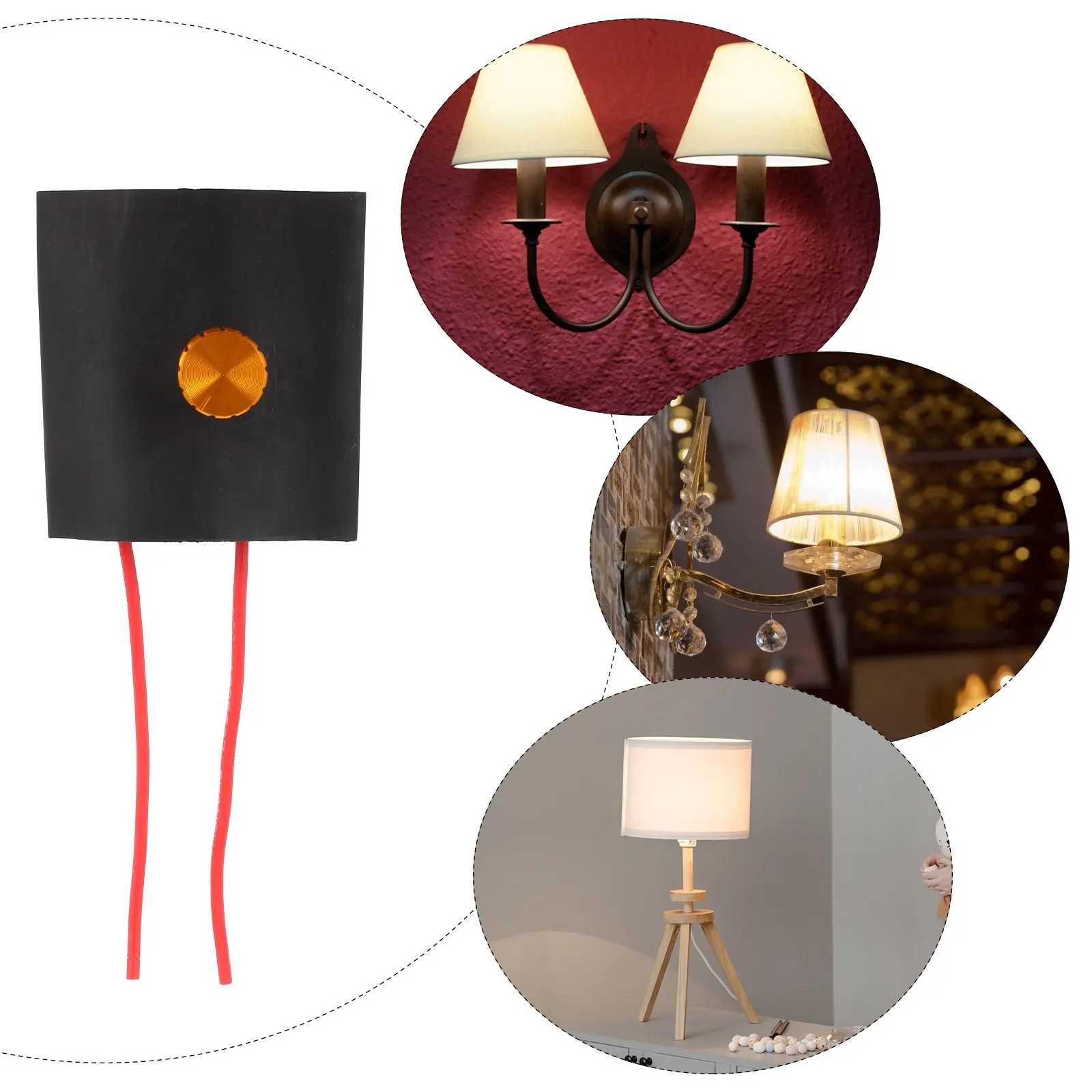

Switch LED Brightness Controller Mini Rotary 1A Single Color Knob for Lamp LED Lights Accessories Electrical