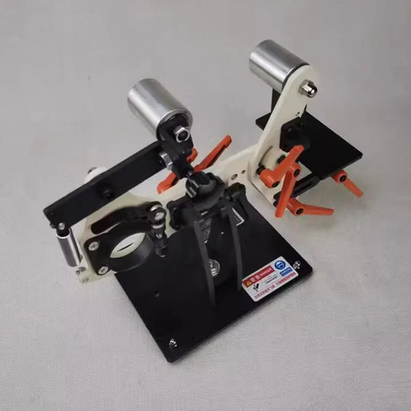Small Belt Sander Frame 730x50MM Belt Sander Adapter Angle Grinder Modified Benchtop Knife Sharpener