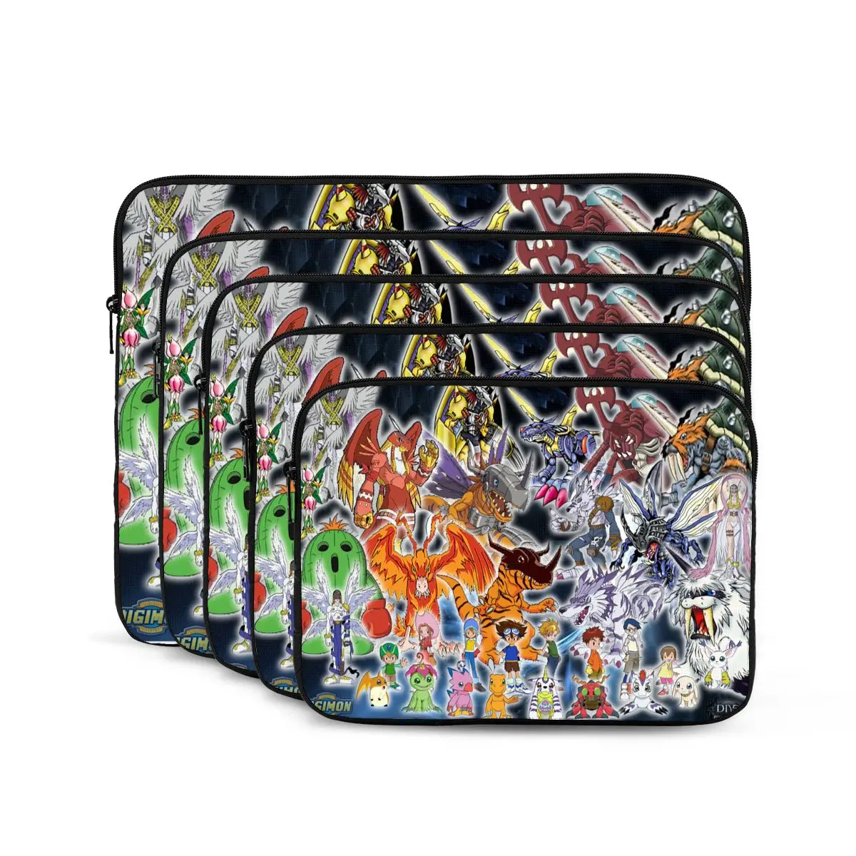 Аниме Digimon Cartoon (11) Чехол для ноутбука 10, 12, 13, 15, 17 дюймов, сумка для ноутбука, противоударный чехол для планшета, сумка