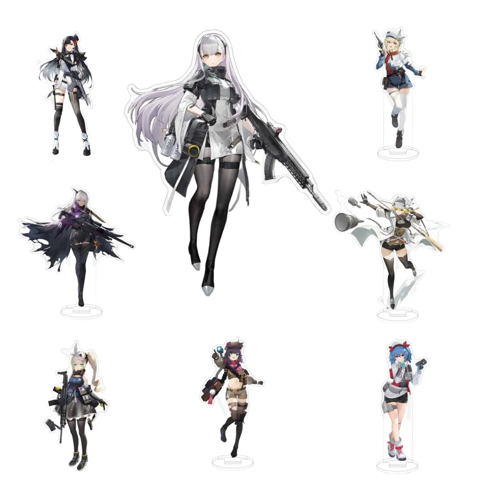 New  GIRLS' FRONTLINE 2:EXILIUM Game Anime Figures Nemesis Sharkry Tololo Acrylic Standing Sign Model Decor Fans Christmas Gift