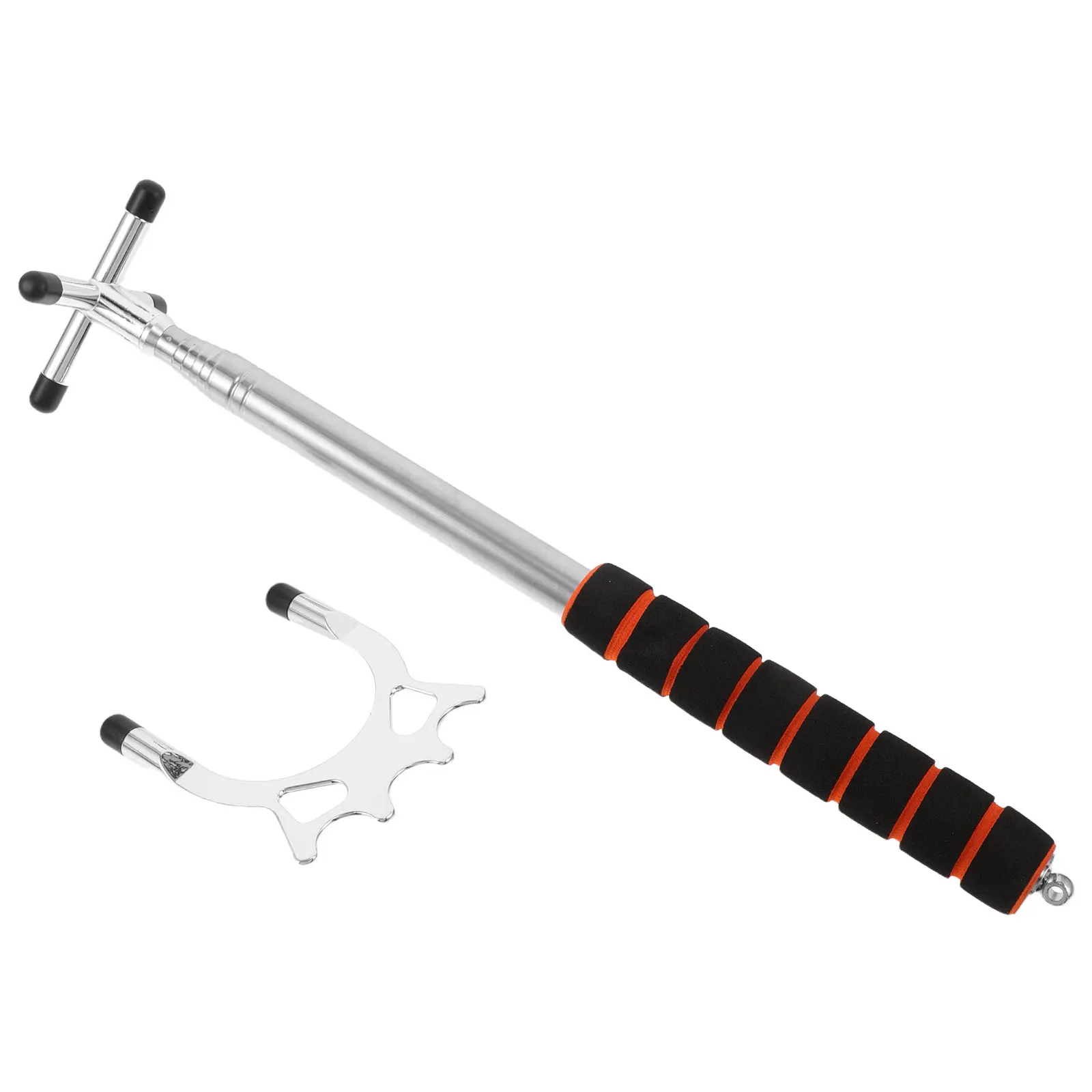 

1Set Telescoping Pool Bridge Stick Retractable Stainless Steel Cue Bridge for Stable Billiards Table Accessory