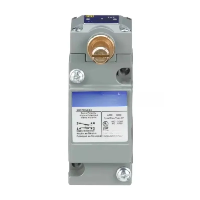New square-D 9007C54B2 limit switch rotary zinc spring return without lever 1NO-1NC 10A 600V