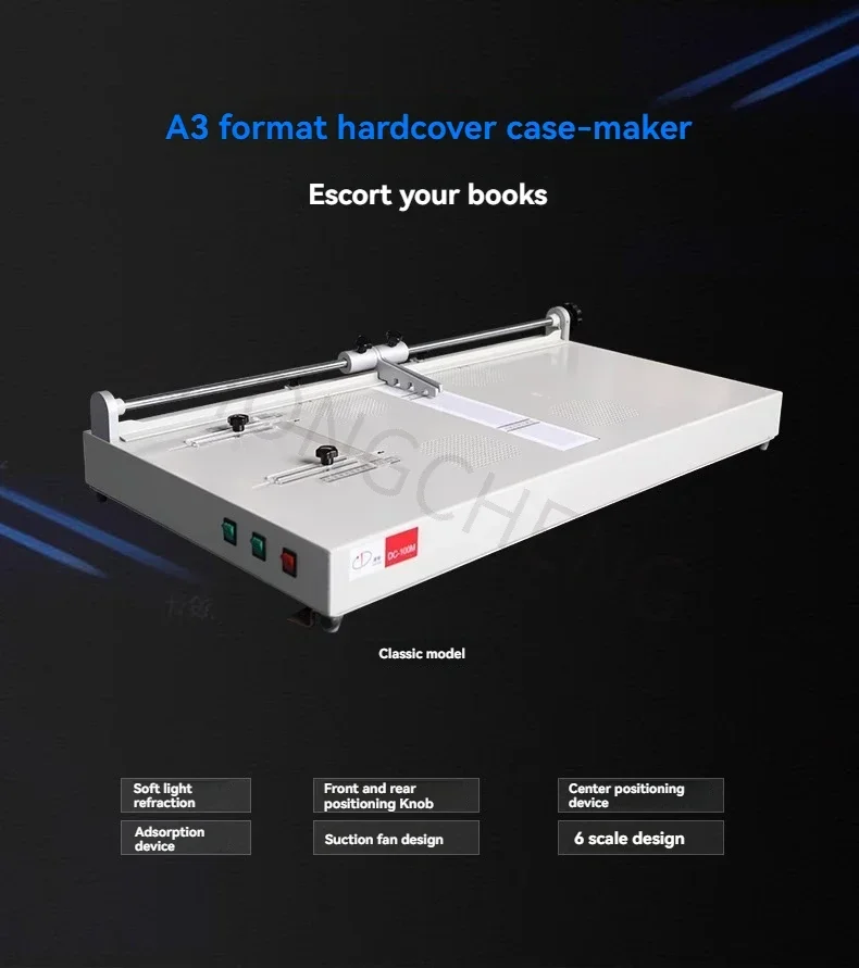 Grey Cardboard Hard Shell Hard Cardboard Hardcover Book Shell Machine A3 Format Hardcover Cover Molding Foreskin Machine
