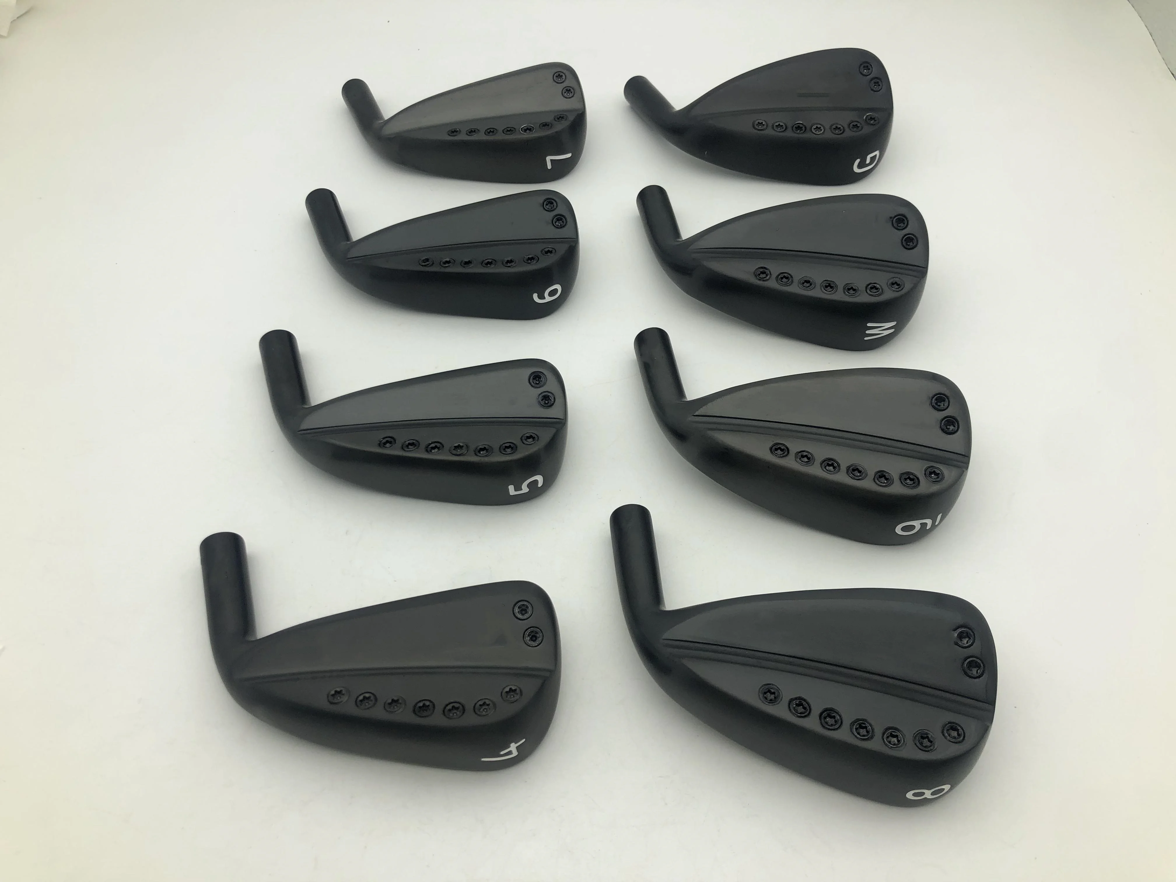 

Brand New 8PCS Golf Clubs black Golf Iron Set 4-9GW R/S Flex Graphite/Steel Shaft with Head Cover Free Shipping